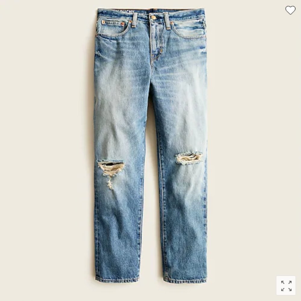 NWT J.Crew Slouchy Boyfriend Jean